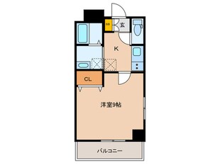 リバ－ライズ東小橋の物件間取画像